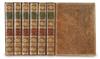 GIBBON, EDWARD. The History of the Decline and Fall of the Roman Empire. 6 vols. 1789-89-89-88-88-88